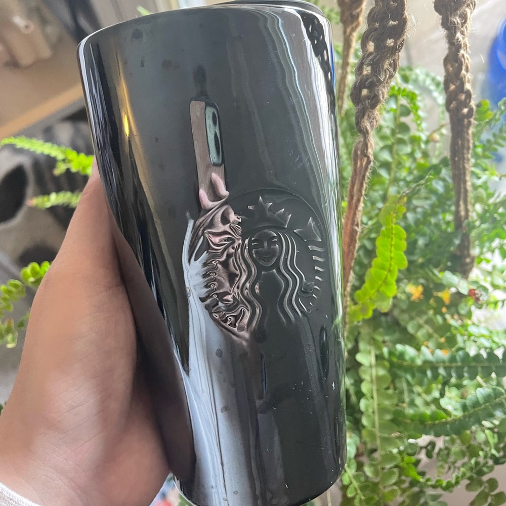 Starbucks back sheen coffee cup